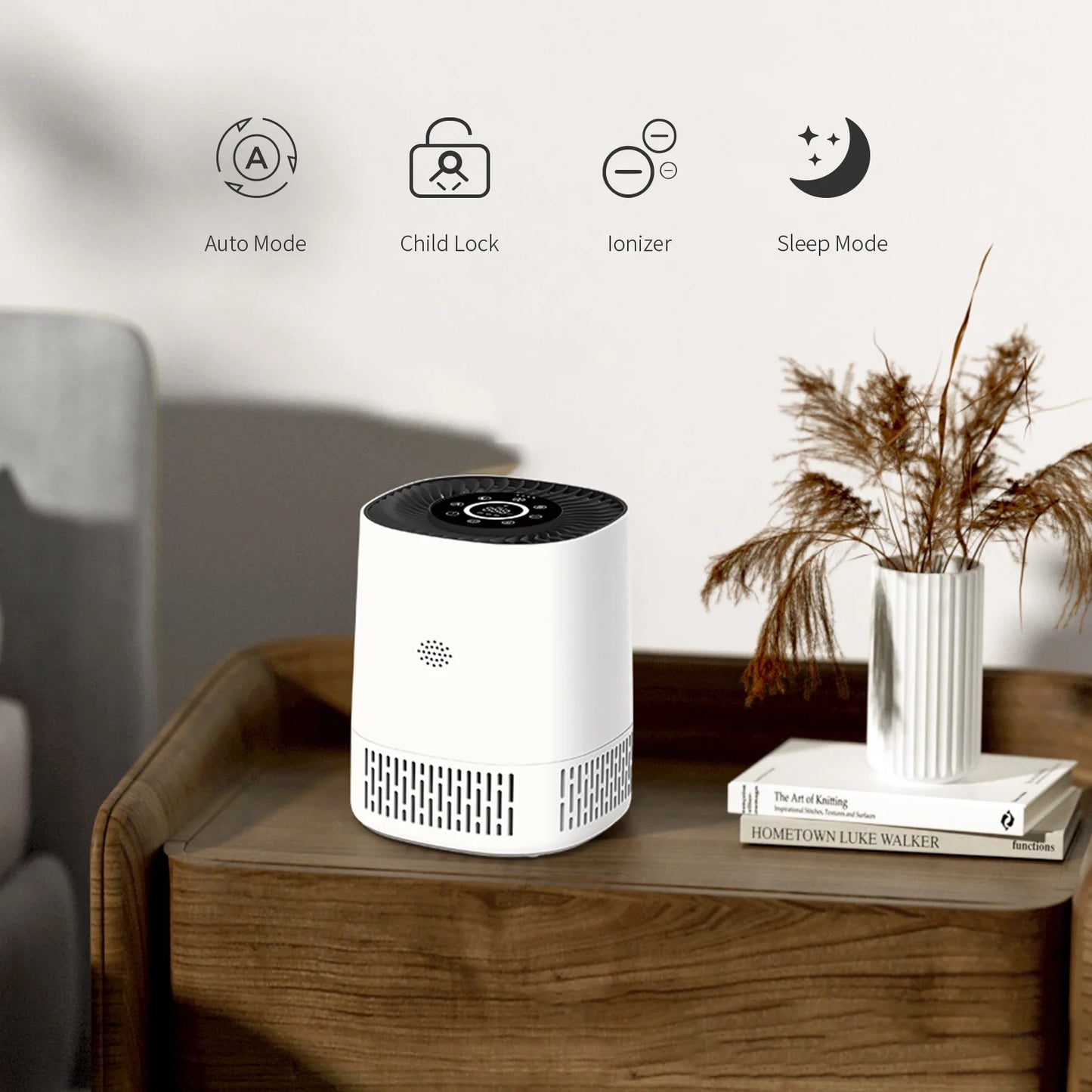 Purificateur d'air pour animaux domestiques – Élimine les odeurs, les allergènes et les poils d'animaux