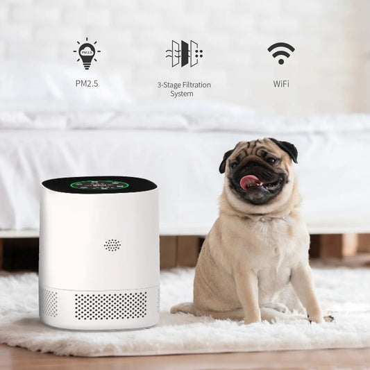 Pet Air Purifier for Home – Eliminates Odors, Allergens and Pet Hair